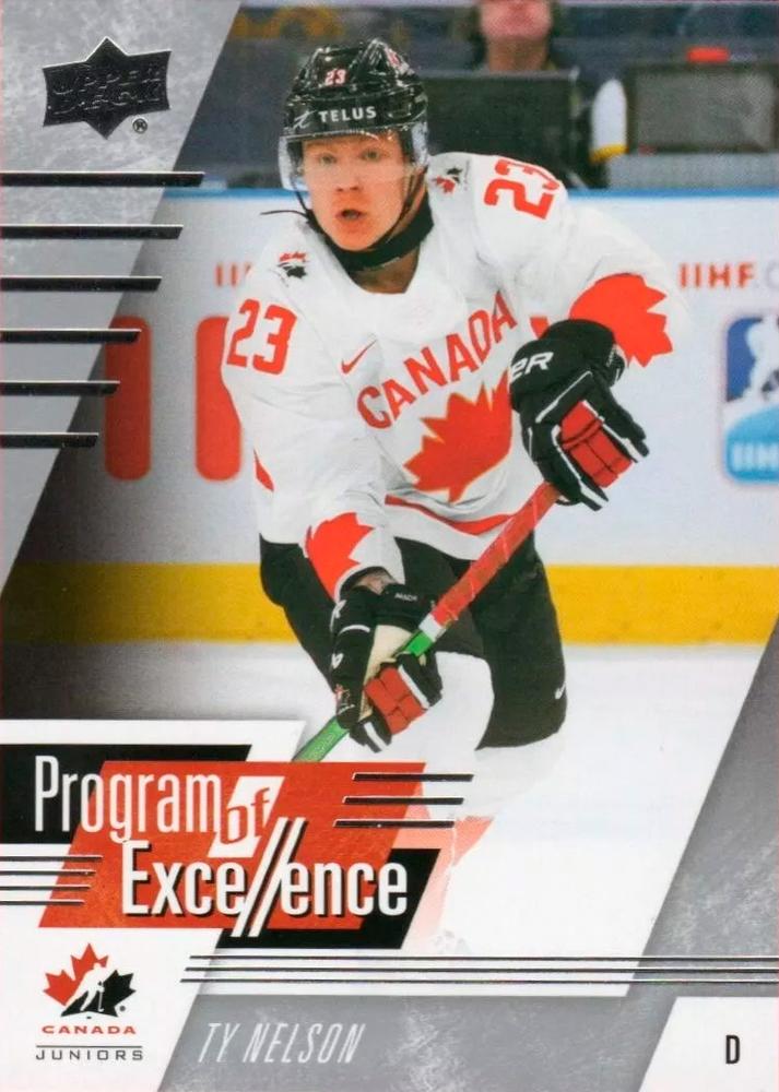 #108 Ty Nelson - Canada - 2024 Upper Deck Team Canada Juniors Hockey
