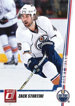 #108 Zach Stortini - Edmonton Oilers - 2010-11 Donruss Hockey