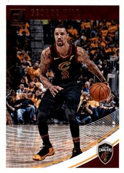 #108 George Hill - Cleveland Cavaliers - 2018-19 Donruss Basketball