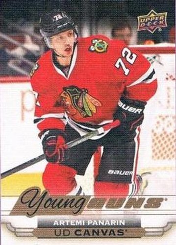 #C108 Artemi Panarin - Chicago Blackhawks - 2015-16 Upper Deck - UD Canvas Hockey