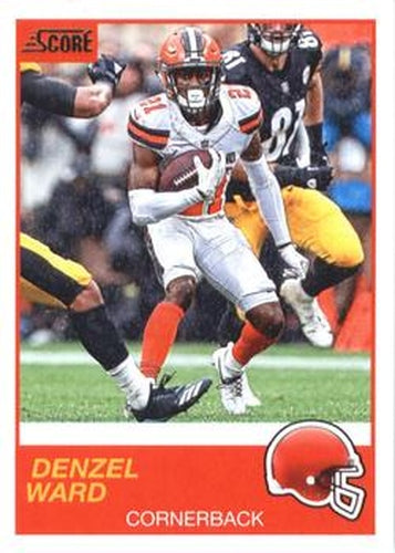 #108 Denzel Ward - Cleveland Browns - 2019 Score Football