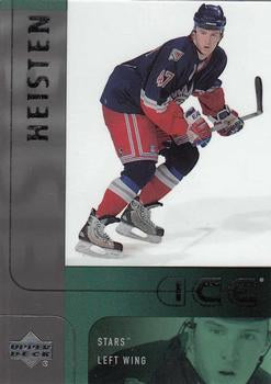 #108 Barrett Heisten - Dallas Stars - 2001-02 Upper Deck Ice Hockey