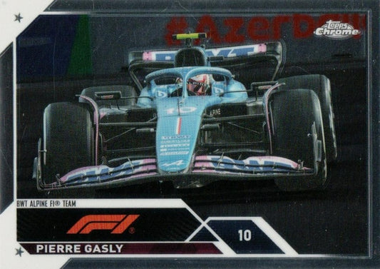 #108 Pierre Gasly - BWT Alpine F1 Team - 2023 Topps Chrome Formula 1 Racing