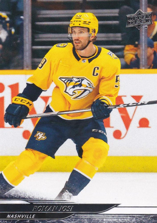 #108 Roman Josi - Nashville Predators - 2024-25 Upper Deck Hockey