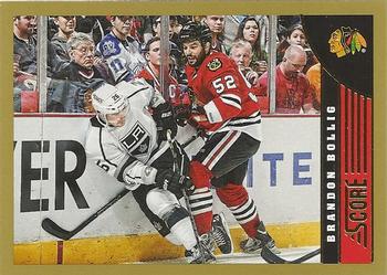 #108 Brandon Bollig - Chicago Blackhawks - 2013-14 Score - Gold Hockey