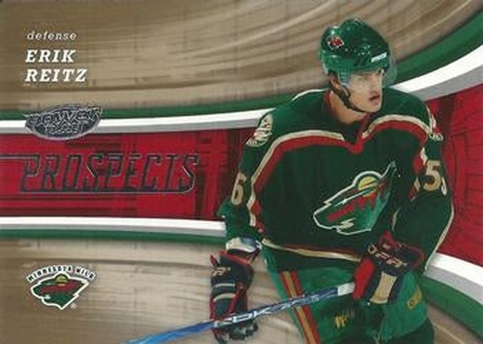 #108 Erik Reitz - Minnesota Wild - 2006-07 Upper Deck Power Play Hockey