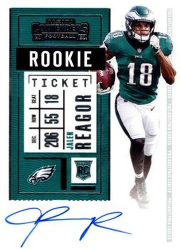 #108 Jalen Reagor - Philadelphia Eagles - 2020 Panini Contenders Football