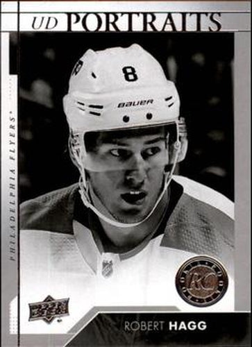 #P-108 Robert Hagg - Philadelphia Flyers - 2017-18 Upper Deck - UD Portraits Hockey