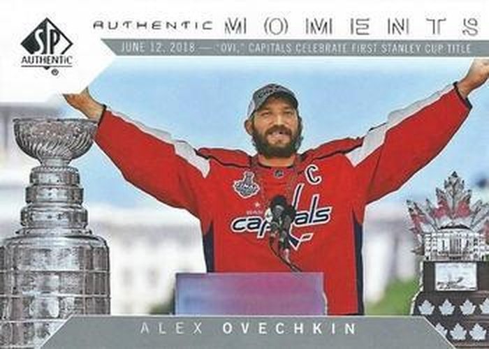 #108 Alex Ovechkin - Washington Capitals - 2018-19 SP Authentic Hockey