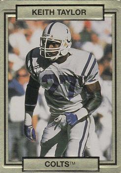 #108 Keith Taylor - Indianapolis Colts - 1990 Action Packed Football