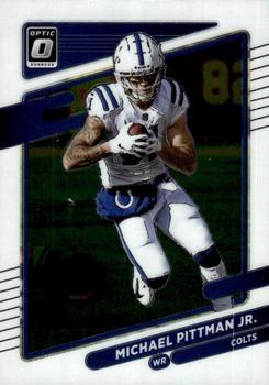 #108 Michael Pittman Jr. - Indianapolis Colts - 2021 Donruss Optic Football