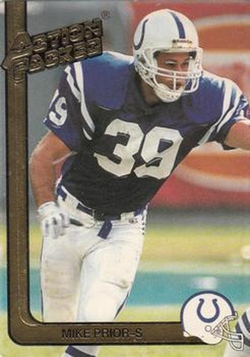 #108 Mike Prior - Indianapolis Colts - 1991 Action Packed Football