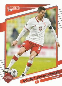#108 Robert Lewandowski - Poland - 2021-22 Donruss Road to FIFA World Cup Qatar 2022 Soccer