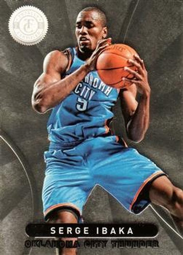 #108 Serge Ibaka - Orlando Magic - 2012-13 Panini Totally Certified Basketball