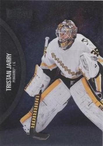 #108 Tristan Jarry - Pittsburgh Penguins - 2021-22 Skybox Metal Universe Hockey