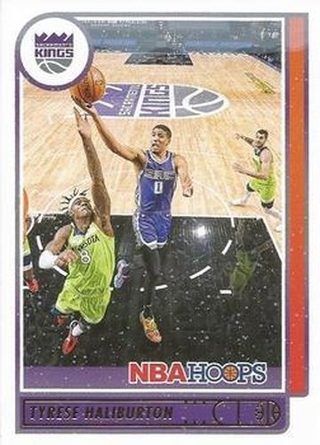 #108 Tyrese Haliburton - Sacramento Kings - 2021-22 Hoops Winter Basketball