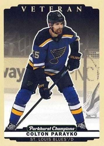 #108 Colton Parayko - St. Louis Blues - 2022-23 Parkhurst Champions Hockey