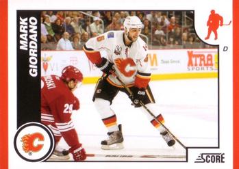 #108 Mark Giordano - Calgary Flames - 2010-11 Score Hockey
