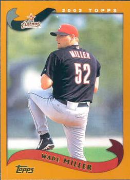 #108 Wade Miller - Houston Astros - 2002 Topps Baseball