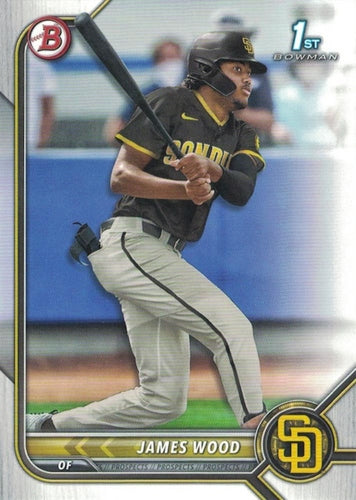 #BP-108 James Wood - San Diego Padres - 2022 Bowman - Prospects Baseball