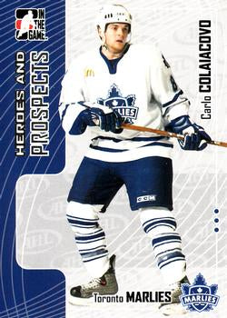 #108 Carlo Colaiacovo - Toronto Marlies - 2005-06 In The Game Heroes and Prospects Hockey