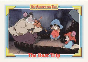 #108 The Boat Trip - 1991 Impel An American Tail: Fievel Goes West