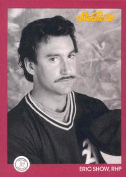 #108 Eric Show - Oakland Athletics - 1991 Studio Baseball