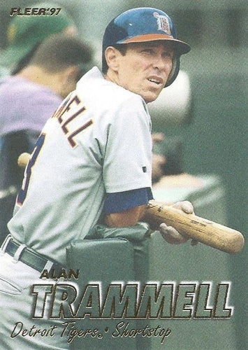 #108 Alan Trammell - Detroit Tigers - 1997 Fleer Baseball