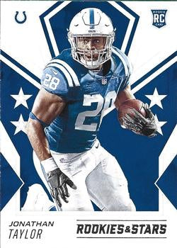 #108 Jonathan Taylor - Indianapolis Colts - 2020 Panini Rookies & Stars Football