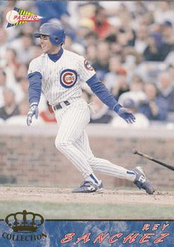 #108 Rey Sanchez - Chicago Cubs - 1994 Pacific Baseball