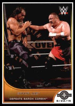 #108 Samoa Joe - 2016 Topps WWE Road to Wrestlemania Wrestling