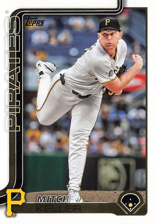 #108 Mitch Keller - Pittsburgh Pirates - 2025 Topps Baseball