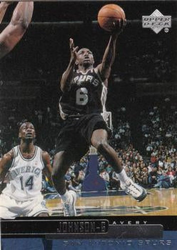 #109 Avery Johnson - San Antonio Spurs - 1999-00 Upper Deck Basketball