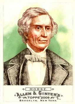 #109 Samuel Morse - 2009 Topps Allen & Ginter Baseball