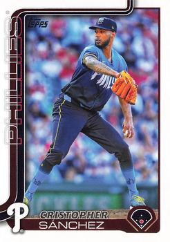 #109 Cristopher Sánchez - Philadelphia Phillies - 2025 Topps Baseball