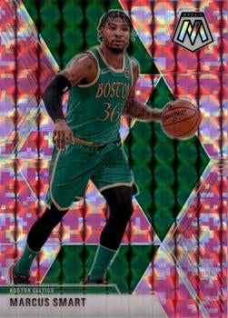 #109 Marcus Smart - Boston Celtics - 2019-20 Panini Mosaic - Camo Pink Basketball
