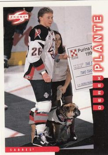 #109 Derek Plante - Buffalo Sabres - 1997-98 Score Hockey