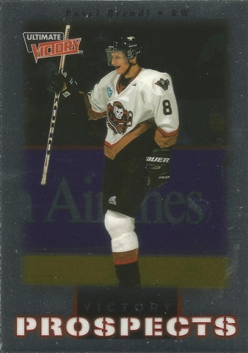 #109 Pavel Brendl - Calgary Hitmen - 1999-00 Upper Deck Ultimate Victory Hockey