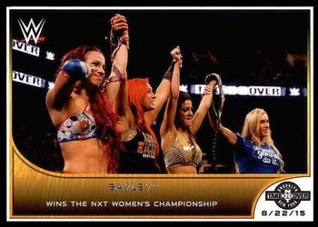 #109 Bayley - 2016 Topps WWE Road to Wrestlemania Wrestling