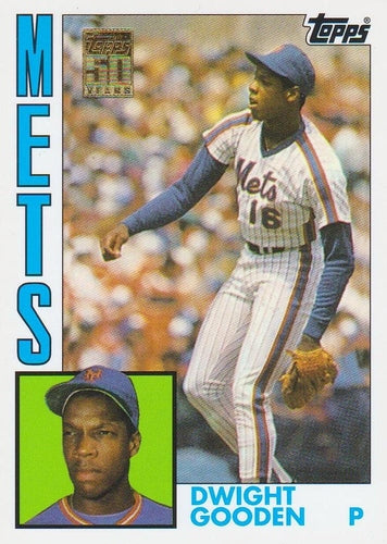#T109 Dwight Gooden - New York Mets - 2001 Topps Traded & Rookies Baseball