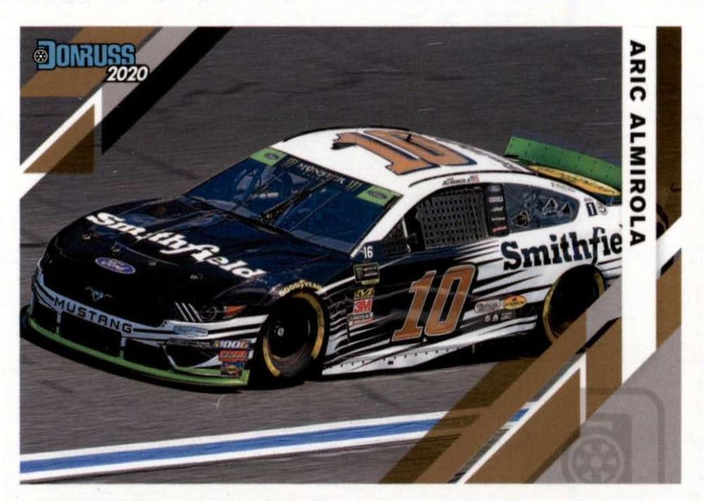 #109 Aric Almirola - Stewart-Haas Racing - 2020 Donruss Racing