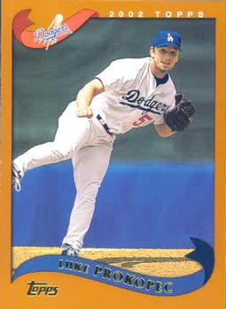 #109 Luke Prokopec - Los Angeles Dodgers - 2002 Topps Baseball