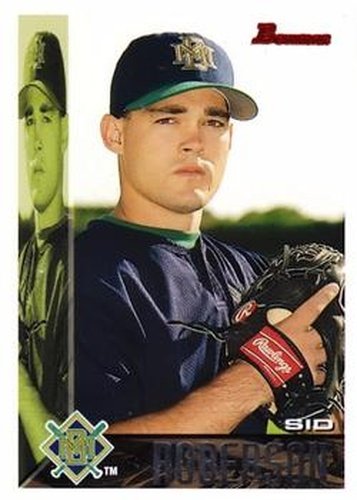 #109 Sid Roberson - Milwaukee Brewers - 1995 Bowman Baseball