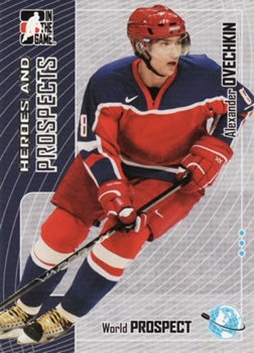 #109 Alexander Ovechkin - Russia - 2005-06 In The Game Heroes and Prospects Hockey