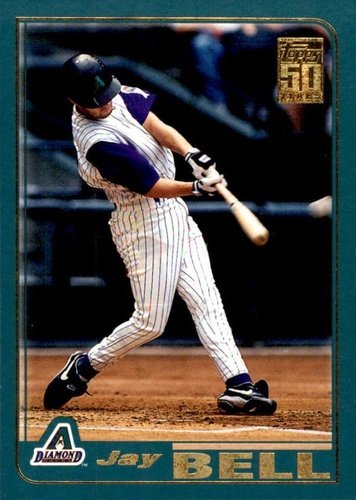 #109 Jay Bell - Arizona Diamondbacks - 2001 Topps Baseball