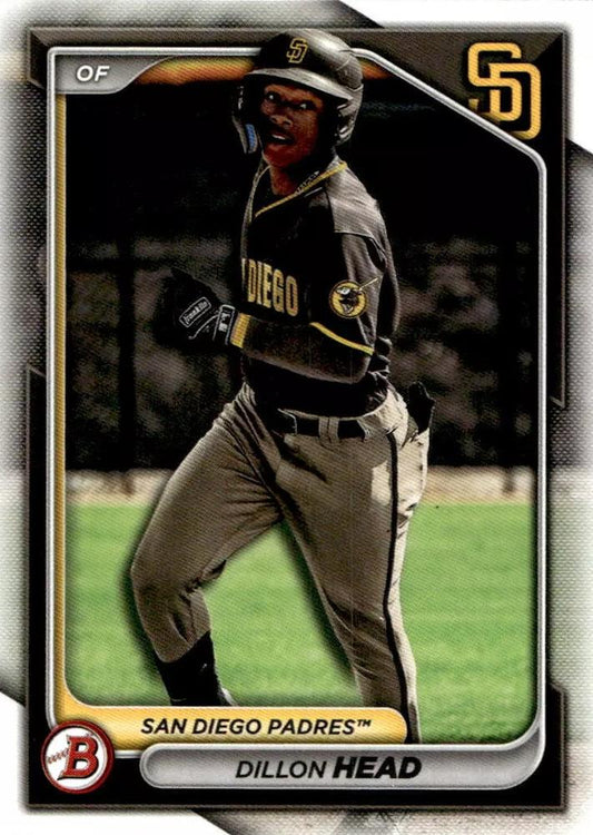 #BP-109 Dillon Head - San Diego Padres - 2024 Bowman - Prospects Baseball