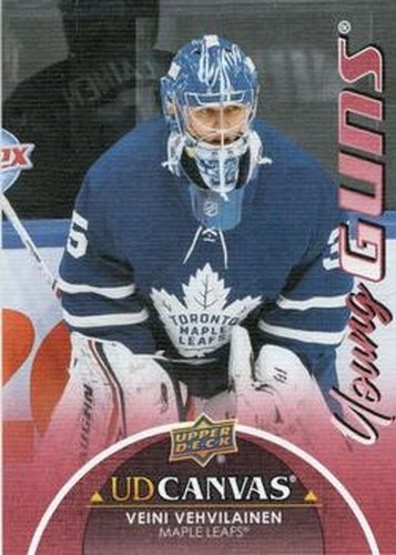 #C109 Veini Vehvilainen - Toronto Maple Leafs - 2021-22 Upper Deck - UD Canvas Hockey