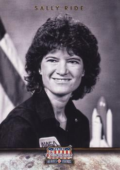 #109 Sally Ride - 2012 Panini Americana Heroes & Legends