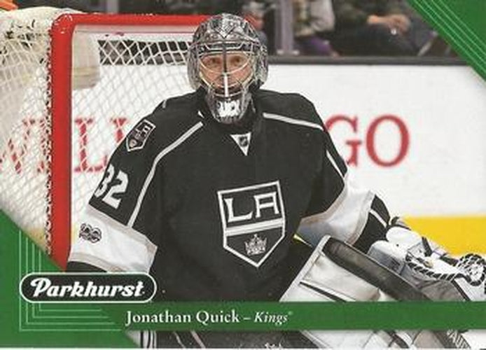 #109 Jonathan Quick - Los Angeles Kings - 2017-18 Parkhurst Hockey