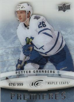 #109 Petter Granberg - Toronto Maple Leafs - 2014-15 Upper Deck Ice Hockey